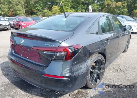 2025 Honda Civic Sport from USA, damaged, VIN 2HGFE2F59SH543065